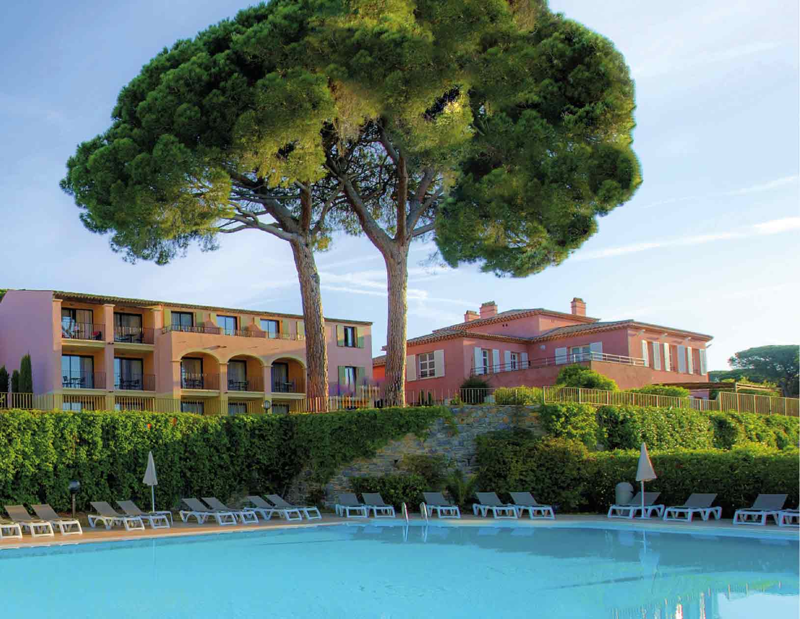 Les jardins de Sainte-Maxime - Vue piscine